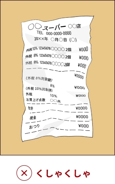 くしゃくしゃ